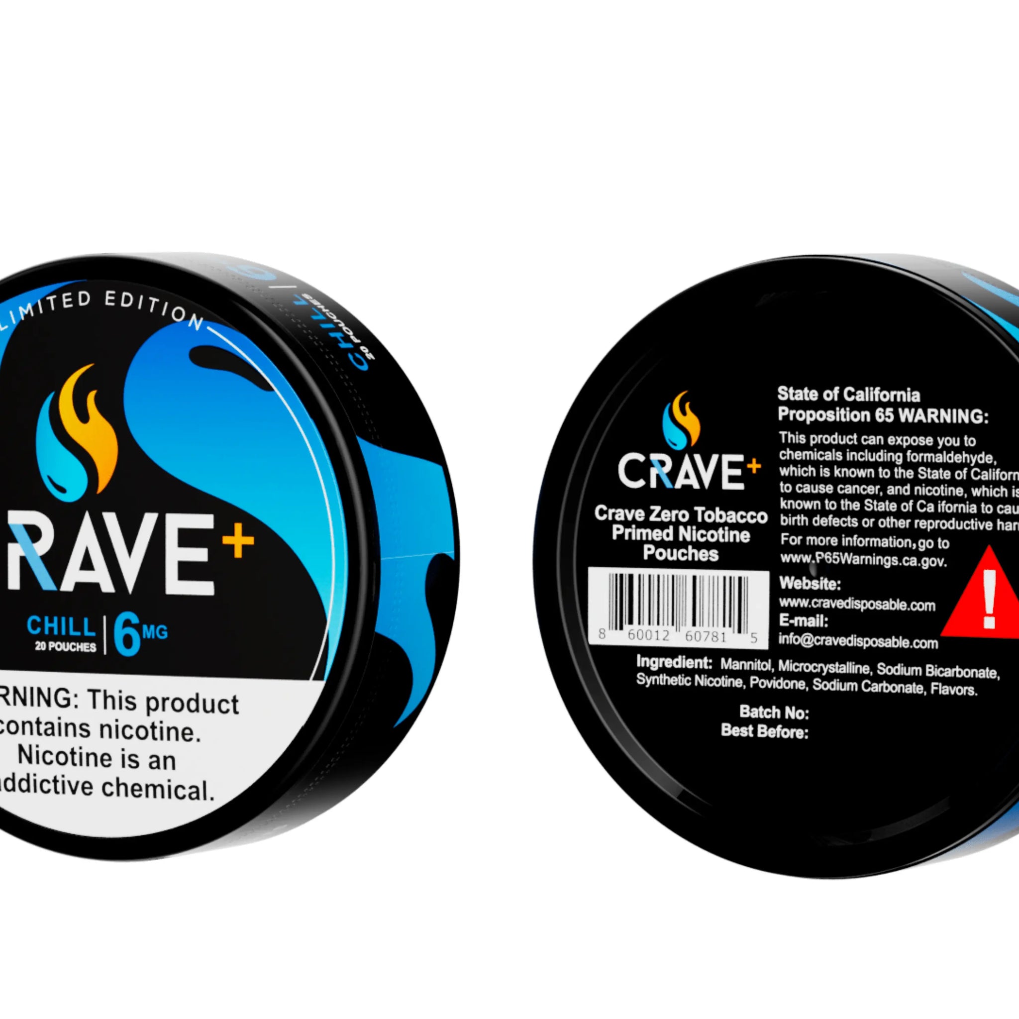 Crave Limited Edition Nicotine Pouches Crave