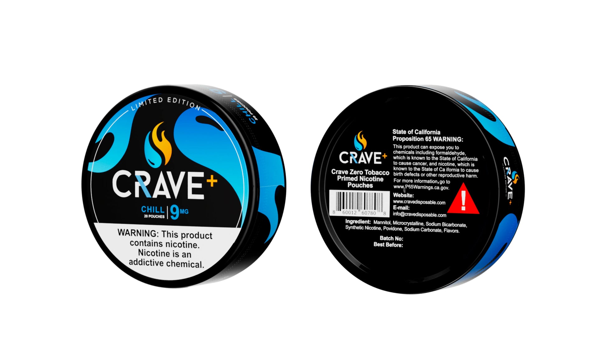 Crave Limited Edition Nicotine Pouches Crave