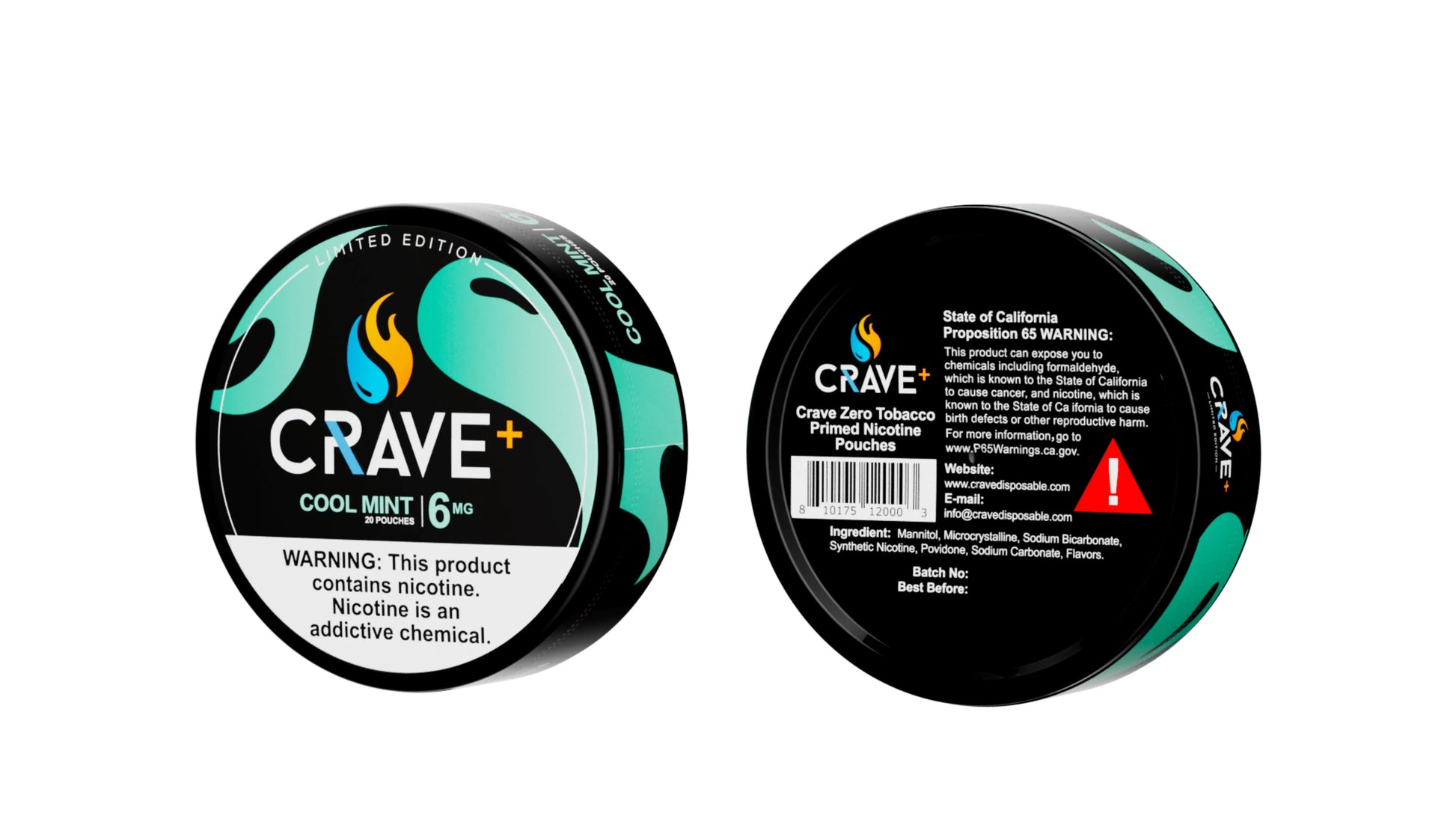 Crave Limited Edition Nicotine Pouches Crave