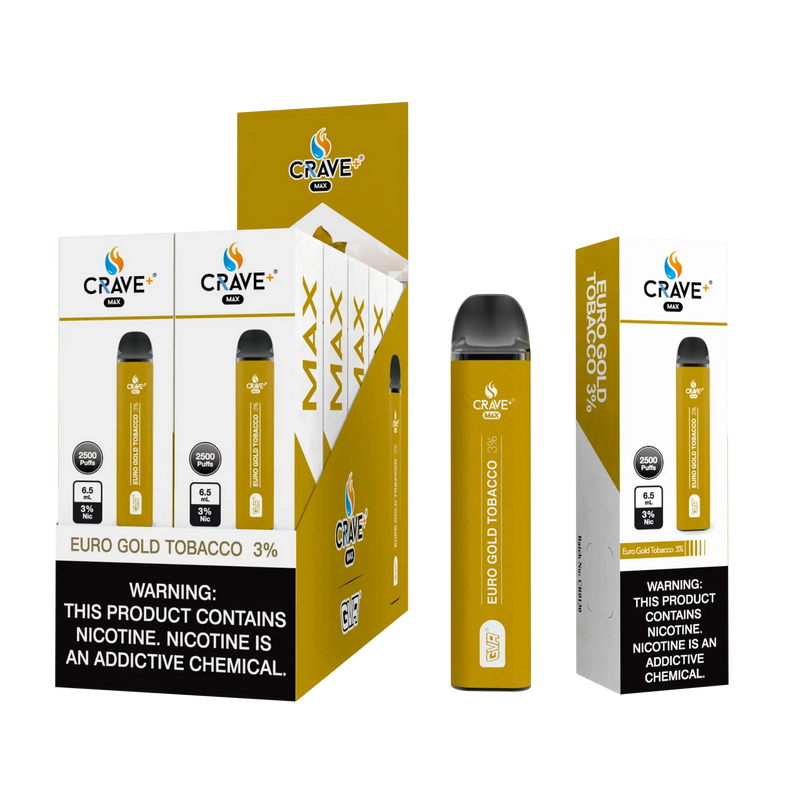 Crave Max Vape 2500 Puffs – Best Price & Flavors Online Crave