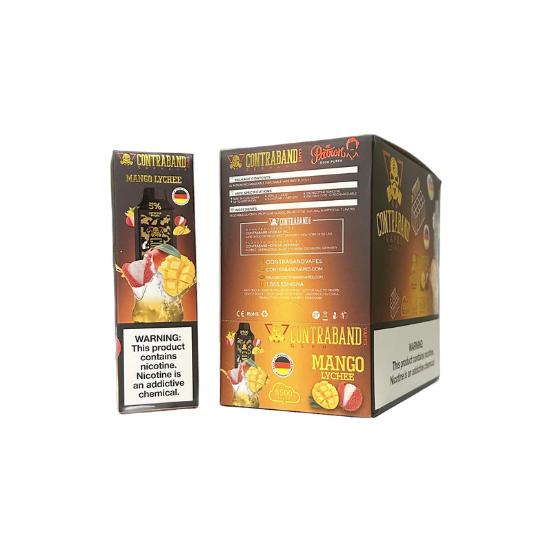 Contraband El Patron Disposable Vape - 8500 Puffs (BOX DEAL) - VSZN