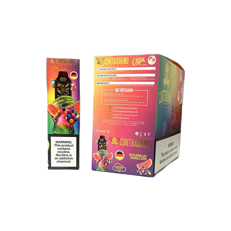 Contraband El Cartel Disposable Vape - 4500 Puffs (BOX DEAL) - VSZN