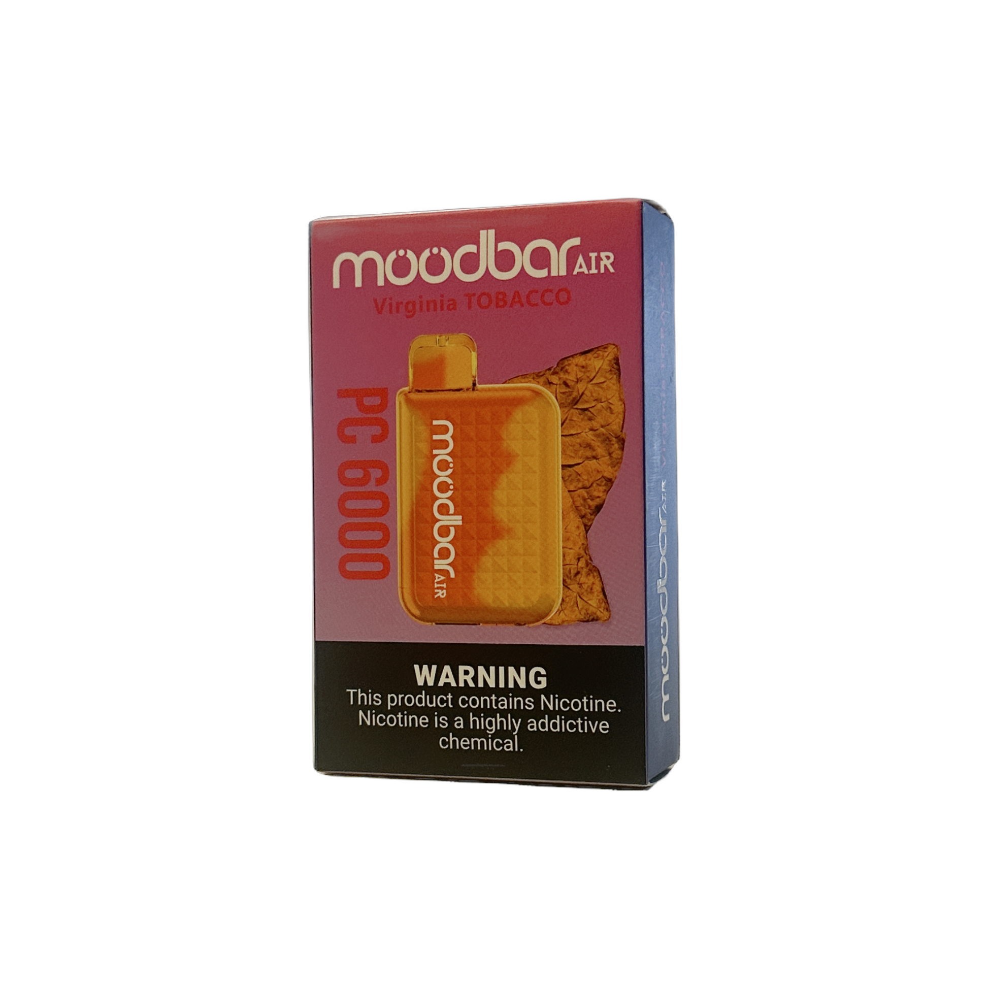  Moodbar Air 6000 Puffs Virginia Tobacco 