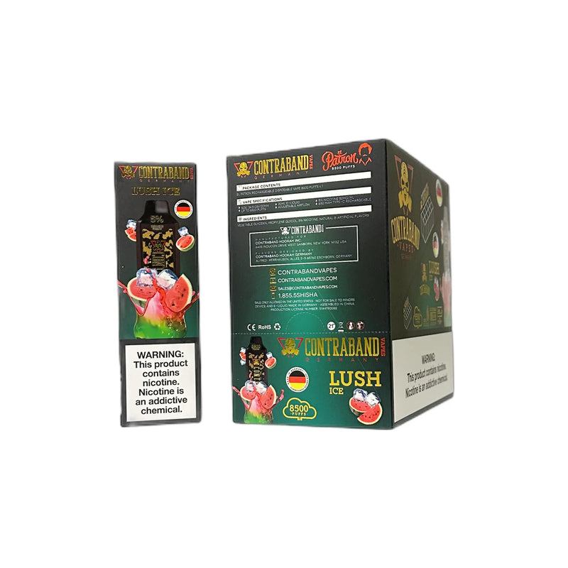 Contraband El Patron Disposable Vape - 8500 Puffs (BOX DEAL) - VSZN
