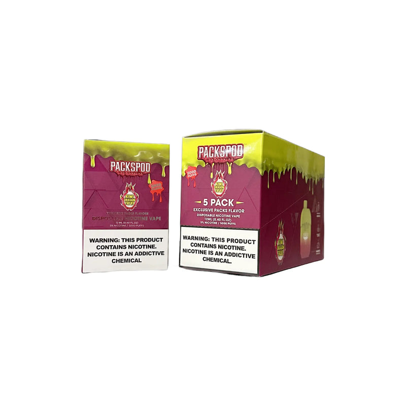 Packspod Disposable Vape - 5000 Puffs (BOX DEAL) - VSZN