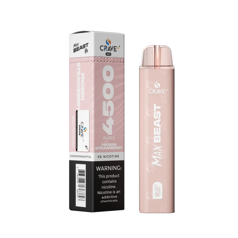 Crave Max Beast 4500 Crave, Crave Max Beast frozen strawberry