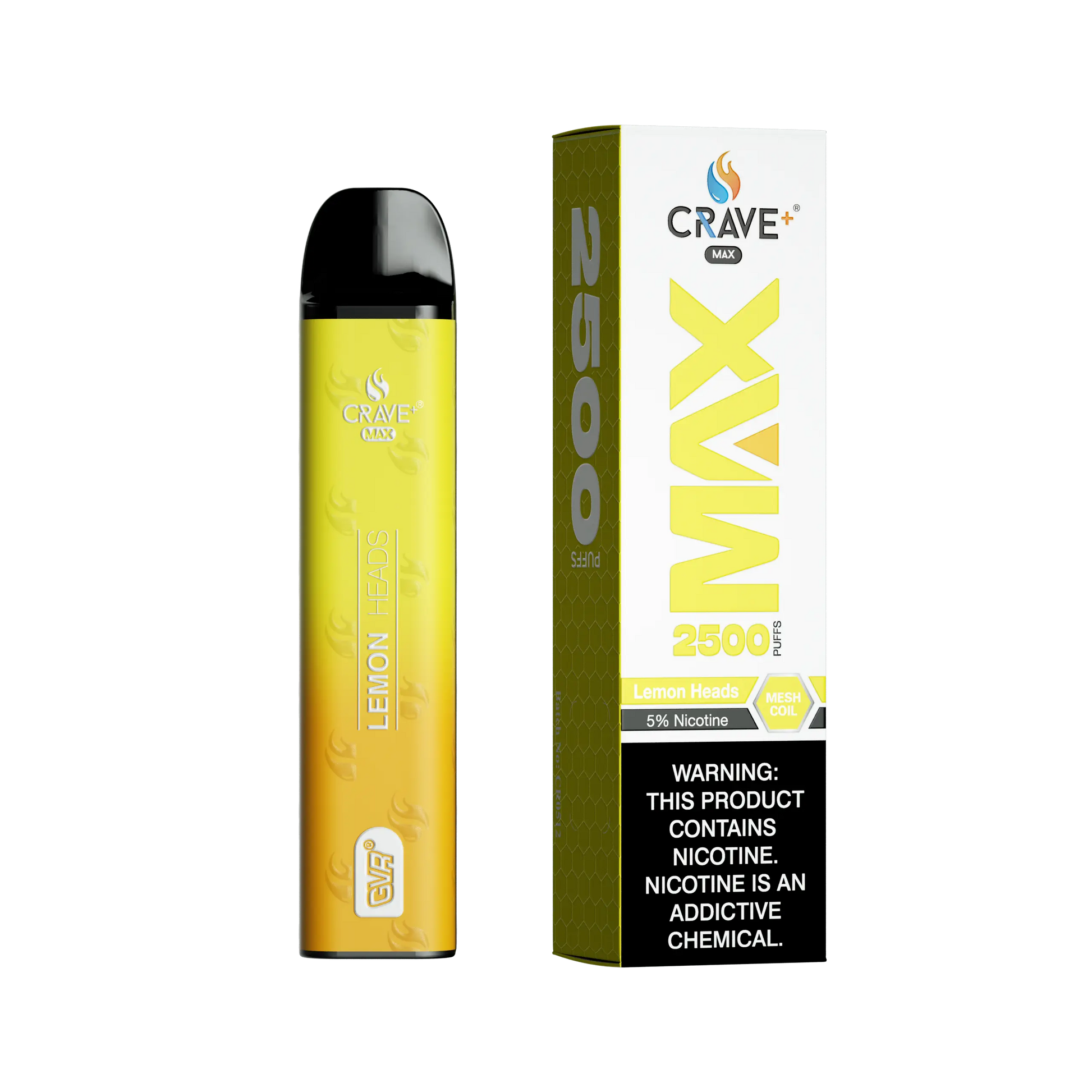 Crave Max Vape - 2500 Puffs Mesh Coil Crave