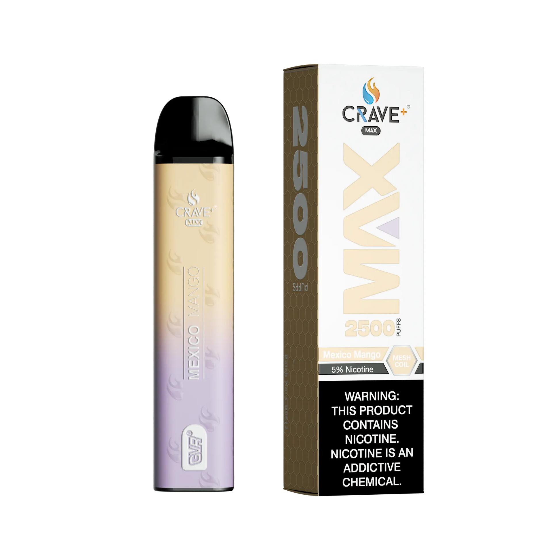 Crave Max Vape - 2500 Puffs Mesh Coil Crave