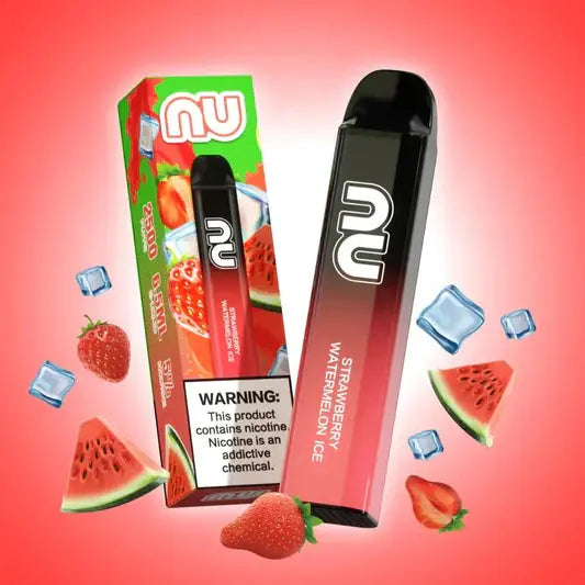 NU 2500 Disposable Vape – 2,500 Puffs, Mesh Coil, Multiple Flavors NU