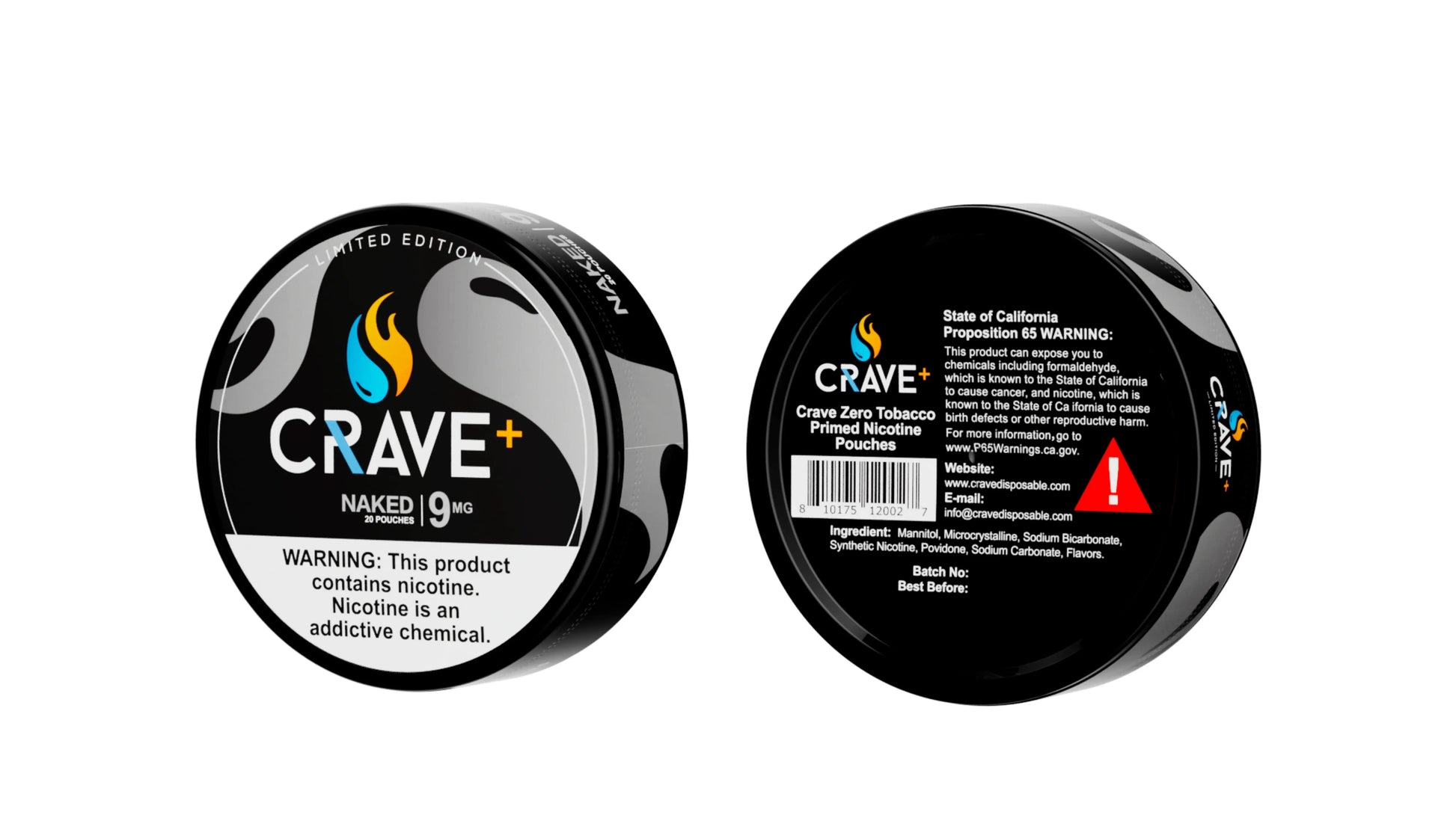 Crave Limited Edition Nicotine Pouches Crave