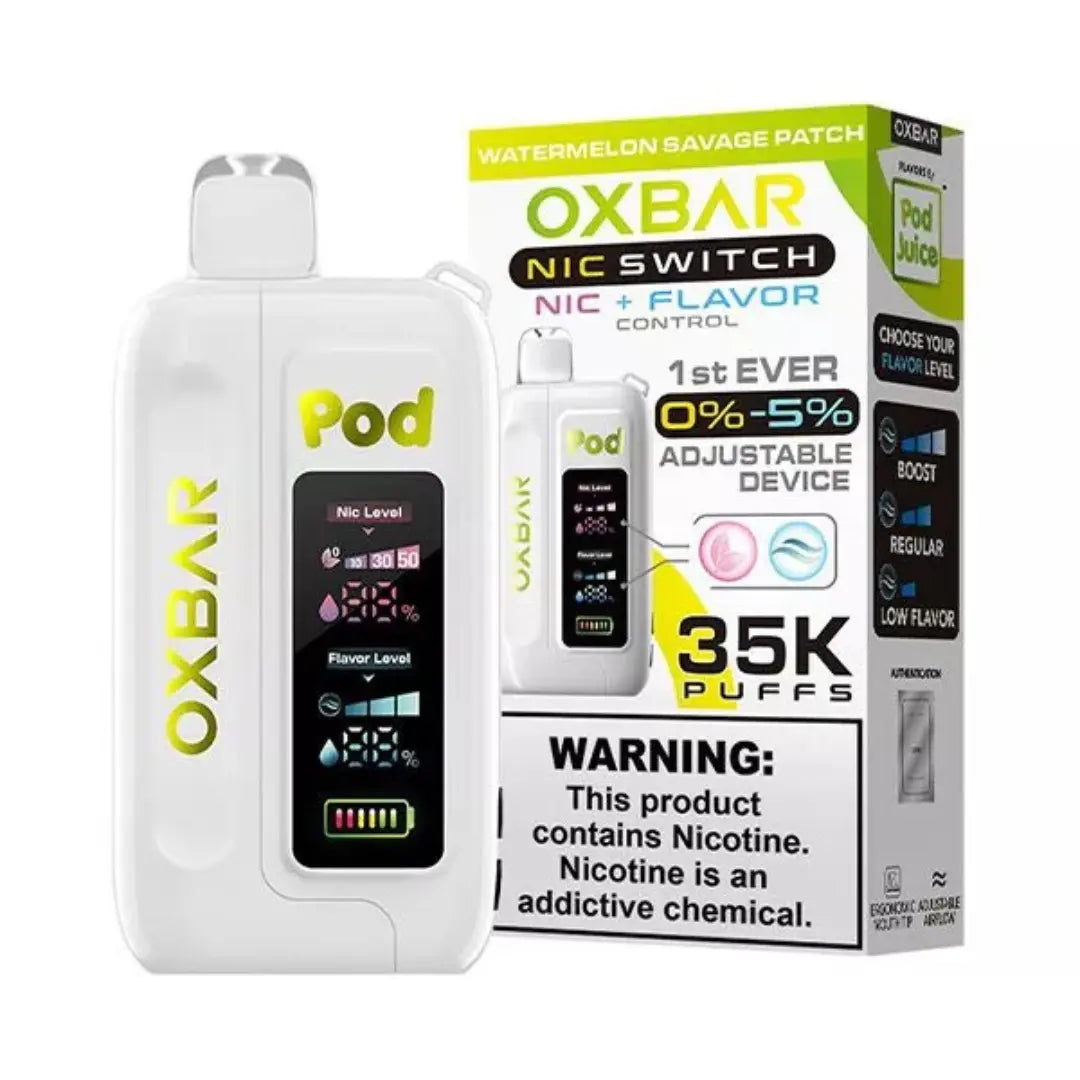 OXBAR x Pod Juice Nic Switch 35000 OXBAR X POD JUICE