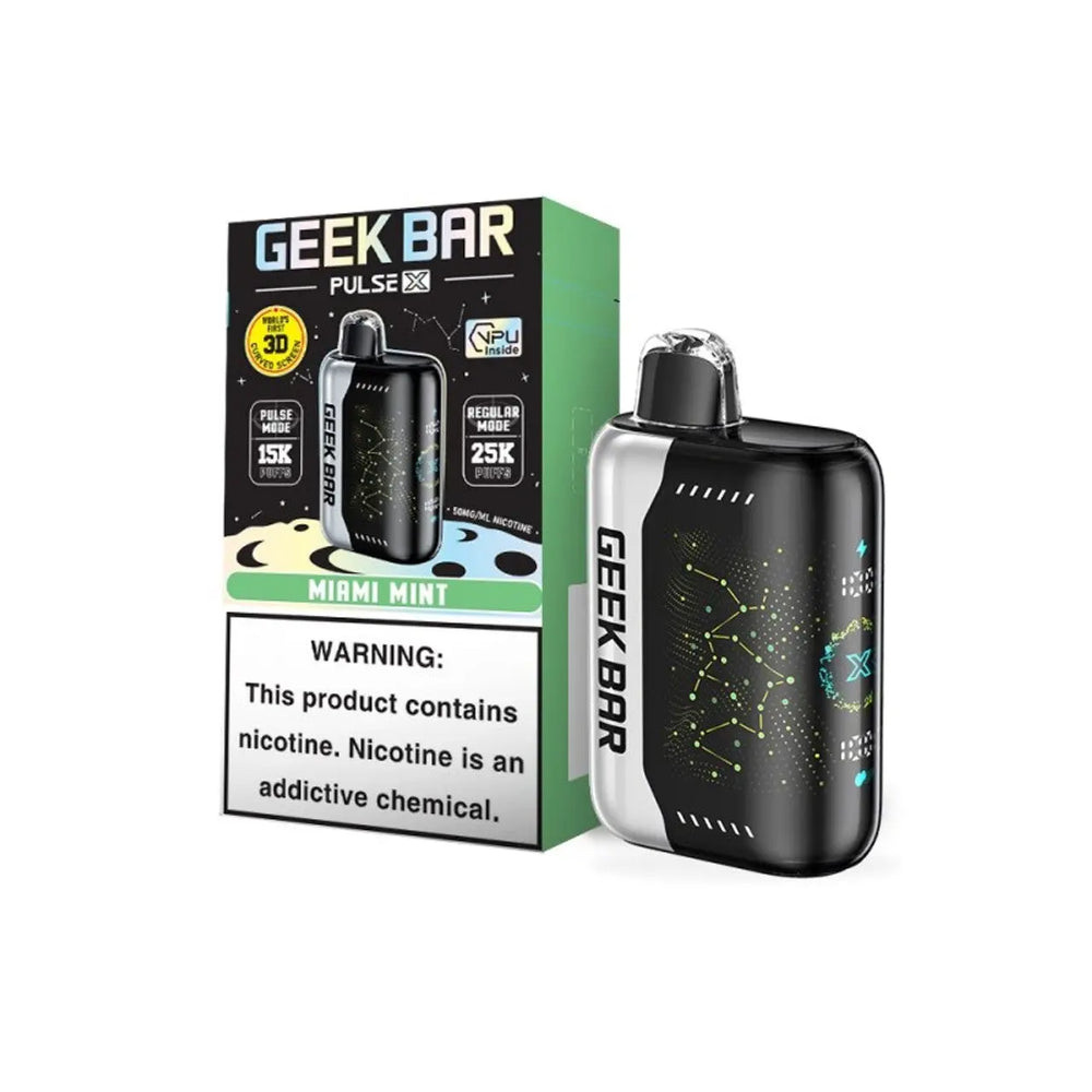 Geek Bar Pulse X 25000 – Dual Mesh, 25K Puffs, USB-C - VSZN