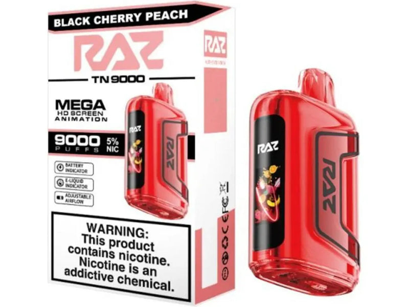 Raz TN9000 Raz, Raz TN9000 Raz, raz pineapple passionfruit guava, raz tn9000 vape, raz tn9000 black cherry peach
