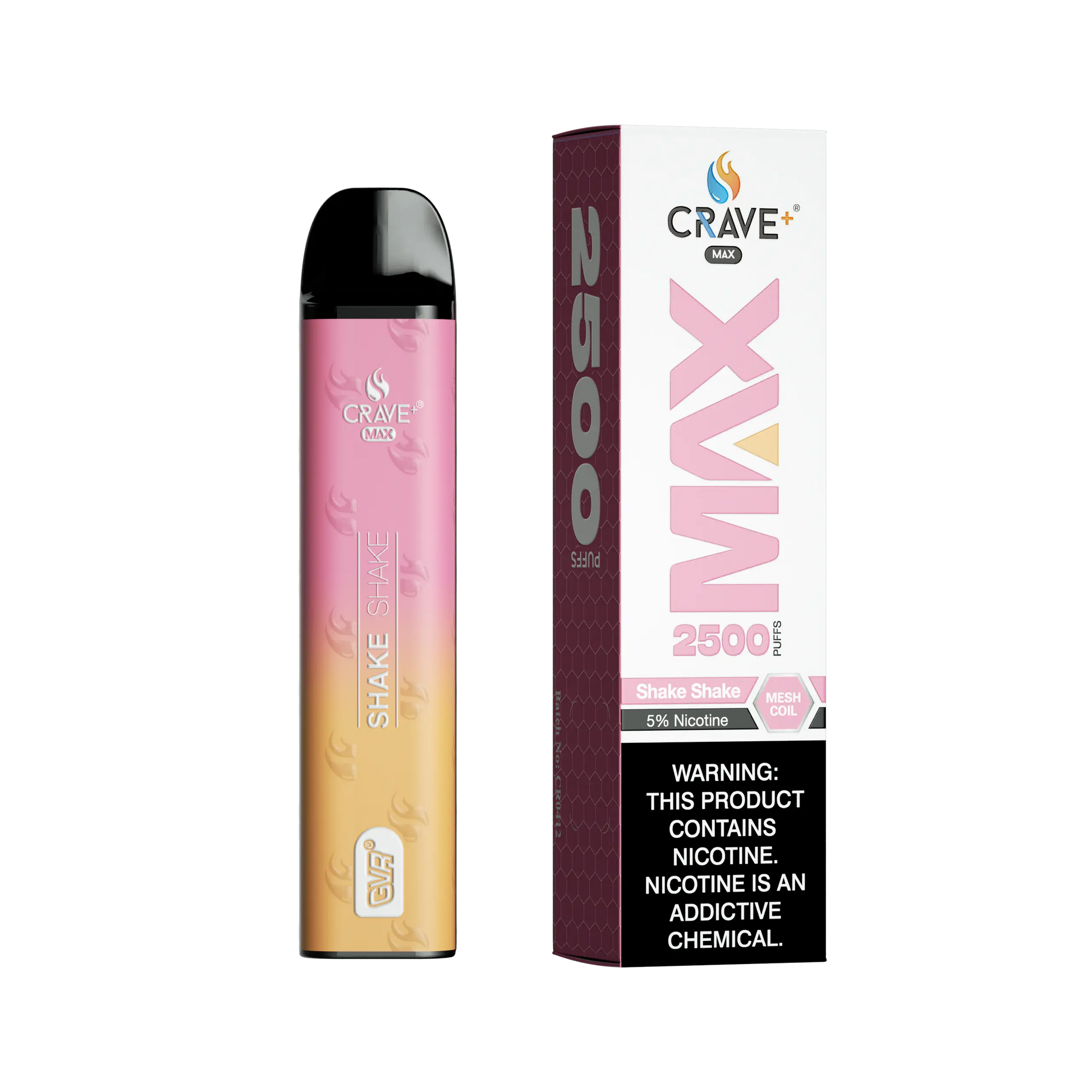 Crave Max Vape - 2500 Puffs Mesh Coil Crave