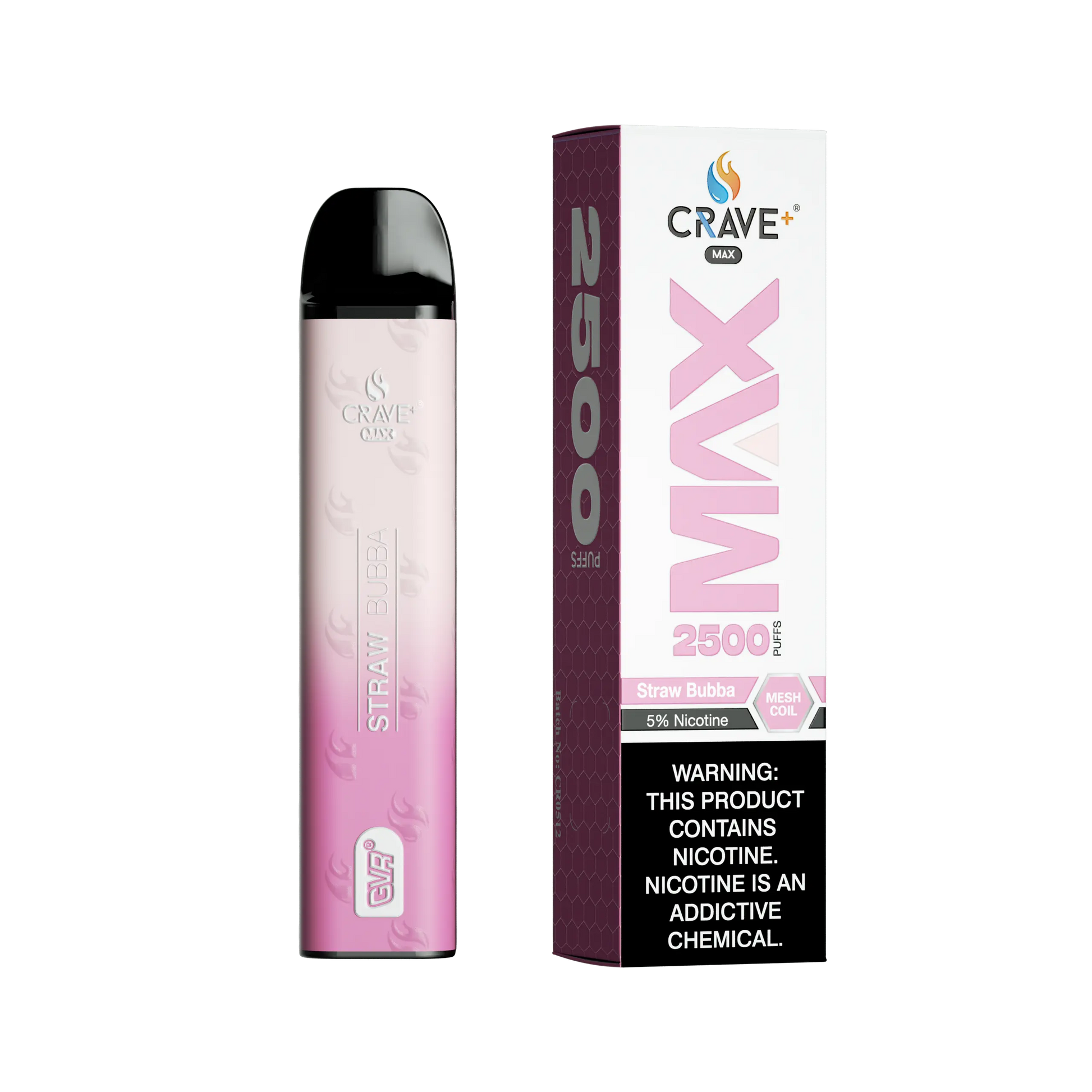 Crave Max Vape - 2500 Puffs Mesh Coil Crave