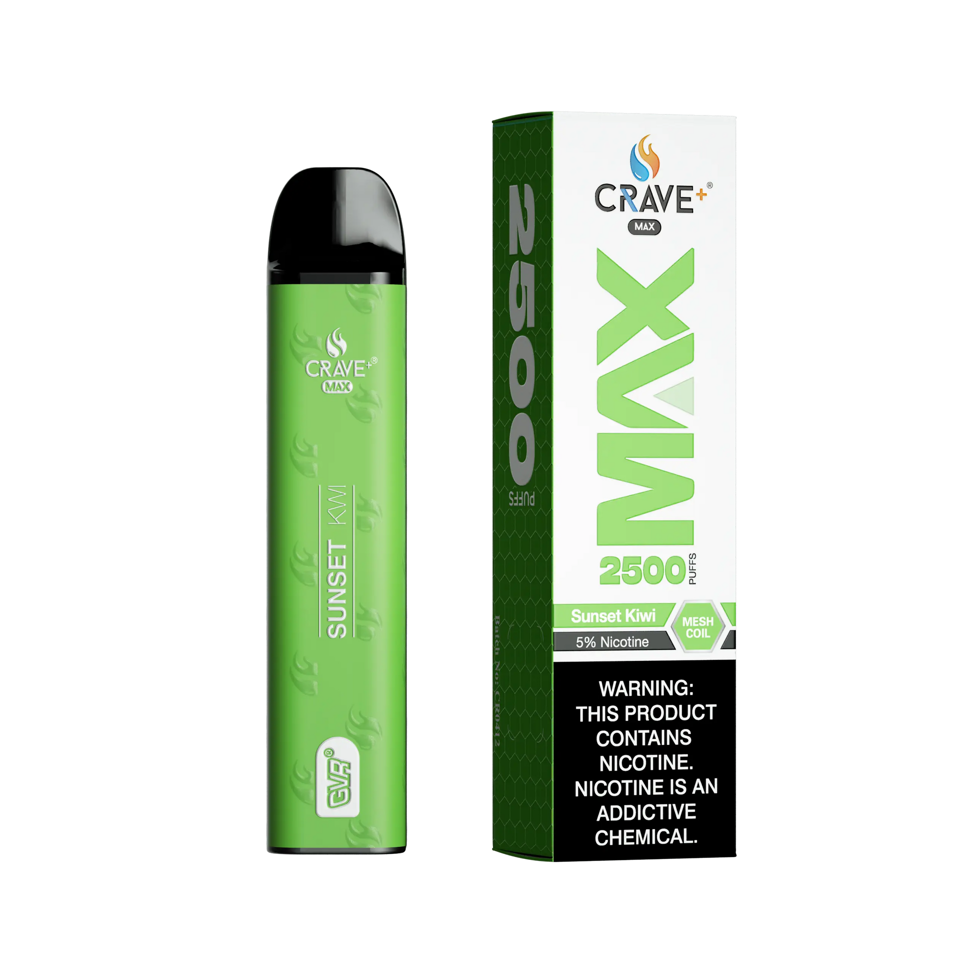 Crave Max Vape - 2500 Puffs Mesh Coil Crave