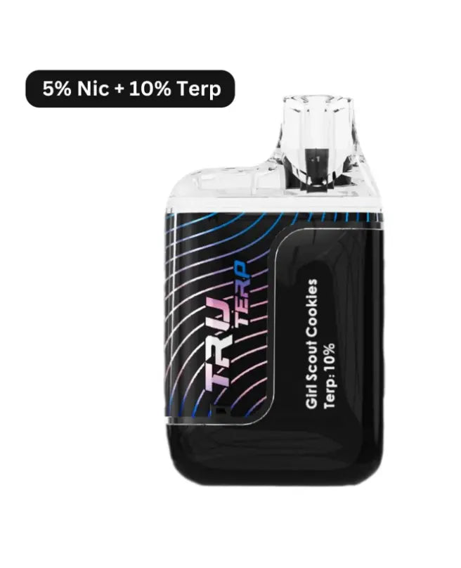 Tru Terp 800 Puff Disposable Vape – 5% Salt Nicotine + 10% Terpenes