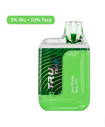 Tru Terp 800 Puff Disposable Vape – 5% Salt Nicotine + 10% Terpenes