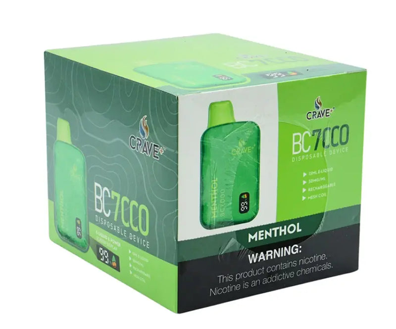 Crave BC7000 (BOX DEAL) Crave, Crave BC7000 (BOX DEAL) Crave, crave bc7000 classic clear, classic clear crave max, crave max classic clear, crave max bc7000 classic clear, crave max bc7000 menthol, menthol crave max bc7000