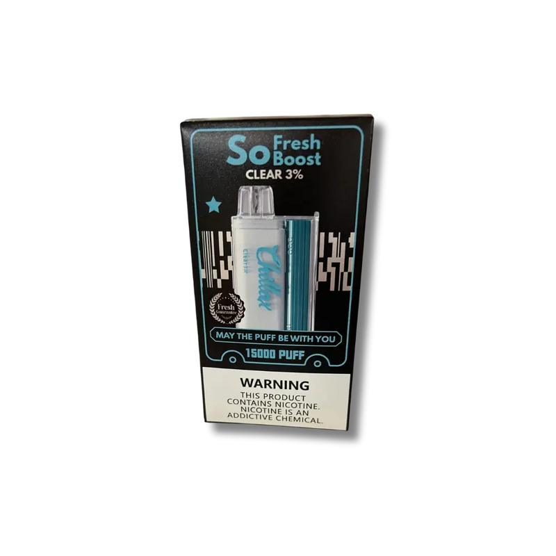 Chillax So Fresh Boost 15000 Puffs Chillax