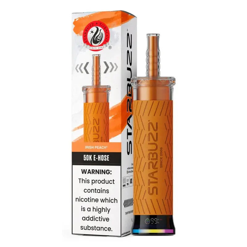Starbuzz E-Hose 50K -  Irish Peach, starbuzz e hose irish peach, irish peach starbuzz e hose vape