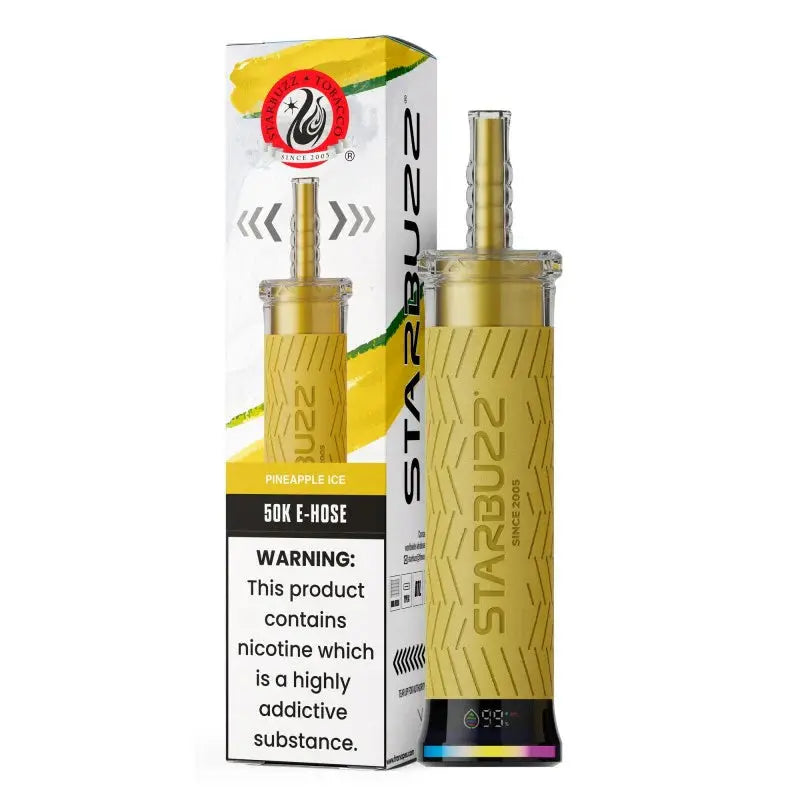 Starbuzz E-Hose 50K -  Pineapple Ice, starbuzz e hose pineapple ice, pineapple ice starbuzz e hose vape 