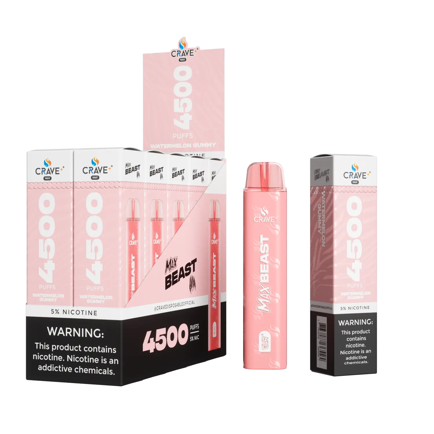 Crave Max Beast 4500 Puffs (BOX DEAL) - VSZN