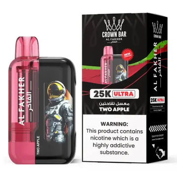 Al Fakher Crown Bar Ultra 25K | Al Fakher Disposables | Al Fakher