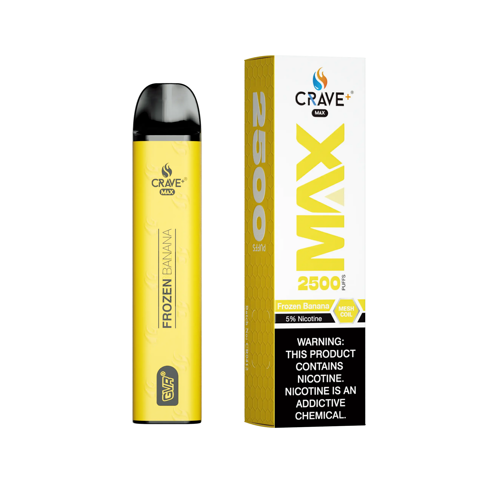 Crave Max Vape - 2500 Puffs Mesh Coil Crave