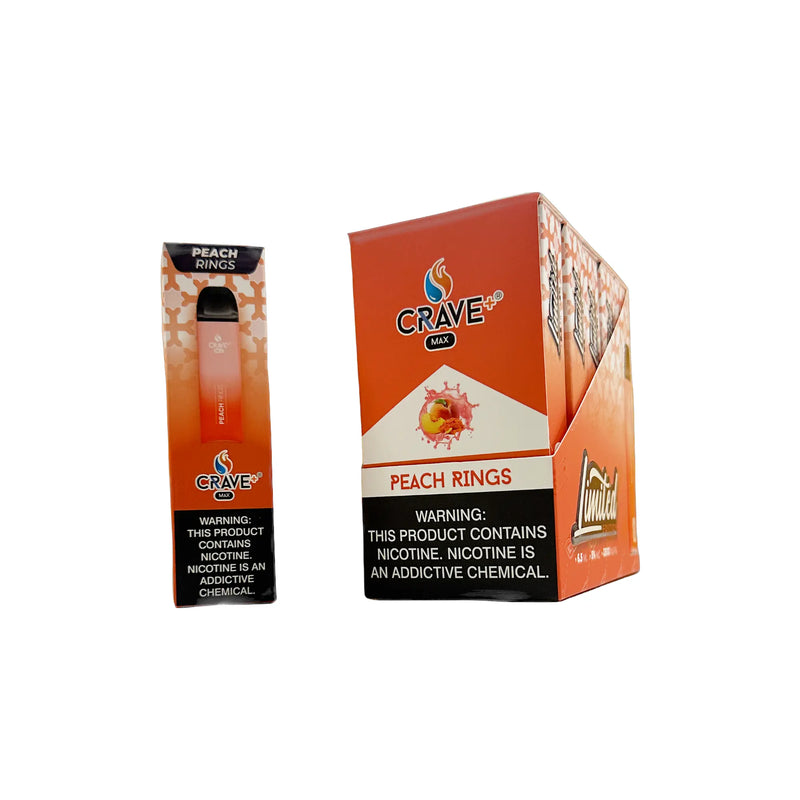 Crave Max Vape - 2500 Puffs (BOX DEAL) Crave