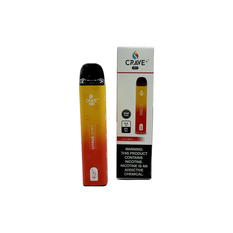 Crave Max Vape - 2500 Puffs Crave