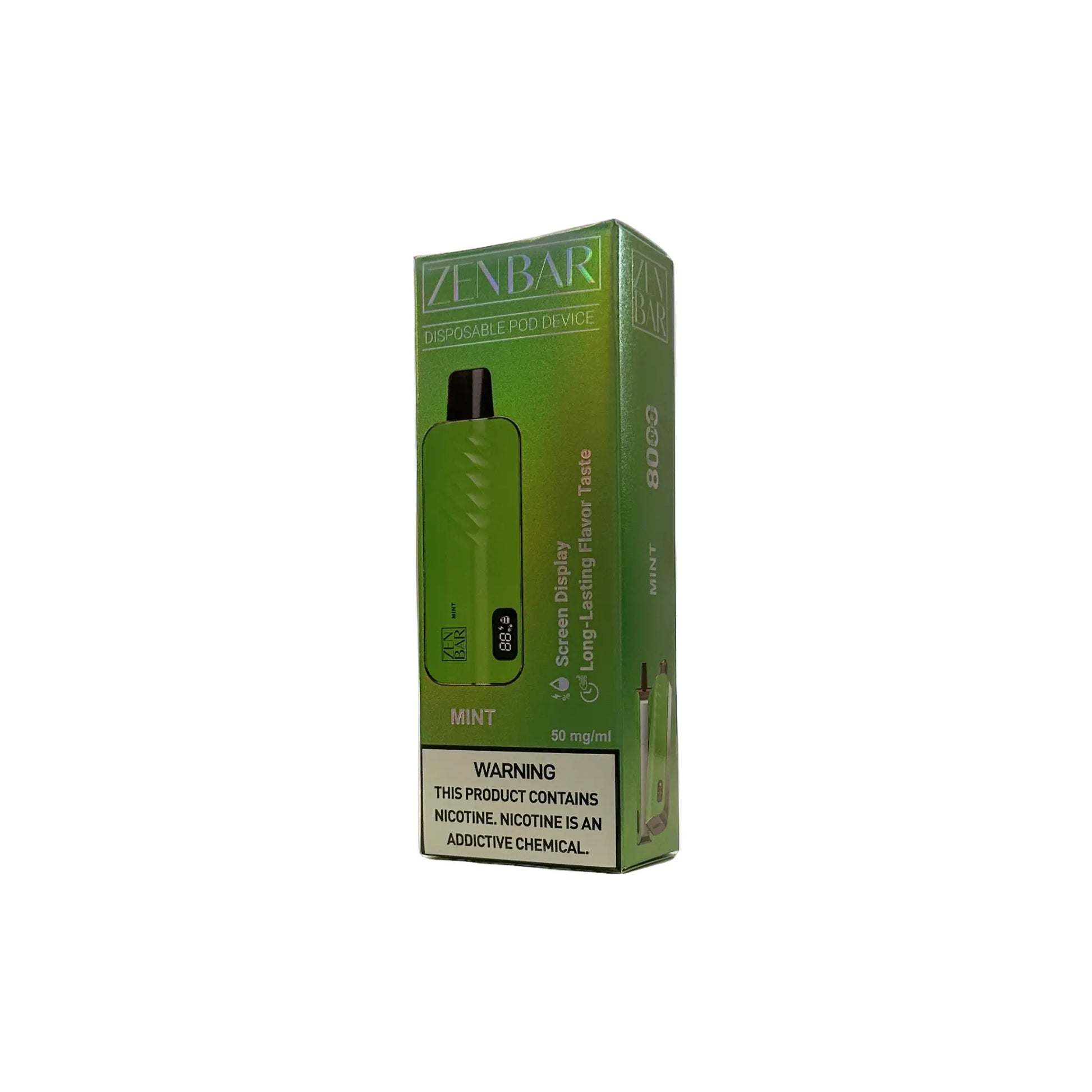 ZENBAR Mint 8000 Puffs