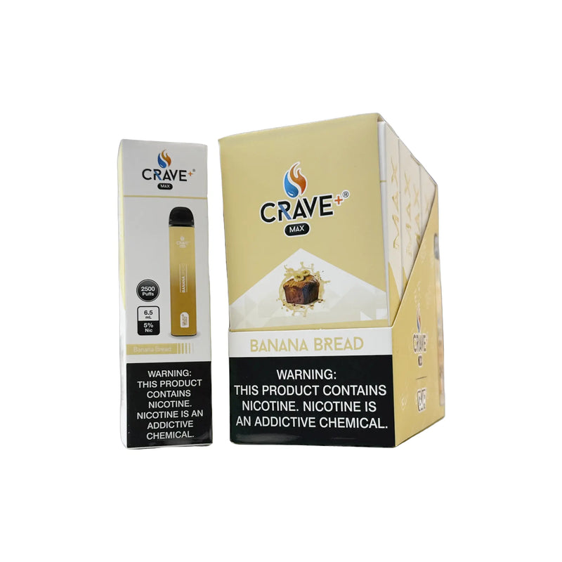 Crave Max, Crave Vape, buy Crave Max, Crave Max for sale, Crave Max flavors, Crave flavors vape, buy Crave Vape online, Crave Max GVR, Crave 2500 puffs, Crave Max Banana Bread, Crave Max Banana Bread, Banana Bread Crave Max, Crave Max Banana Bread, Vape Szn, Vapeszn, Crave Max Vape