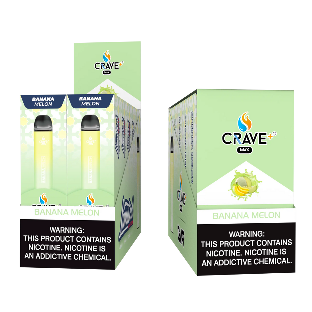 Crave Max 2500 - Disposable Vape with 2500 Puffs
