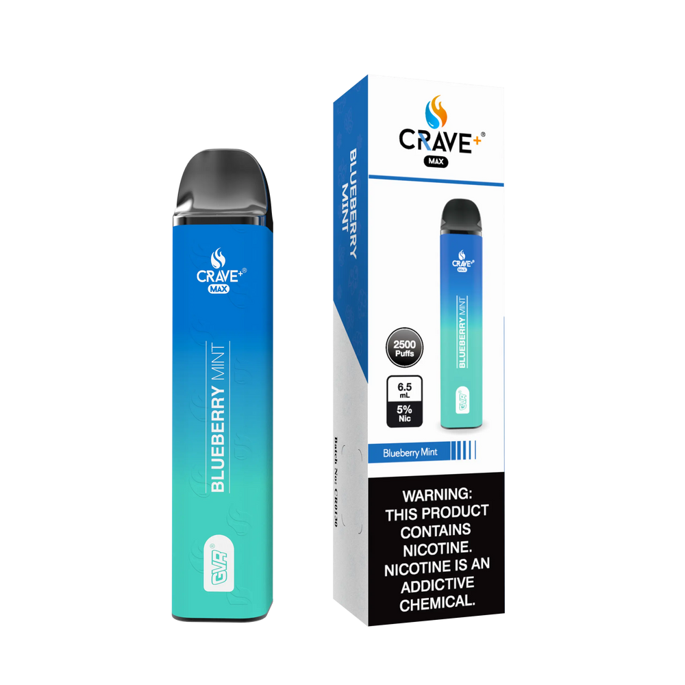 Crave Max Vape 2500 | Long-lasting Disposable Flavor