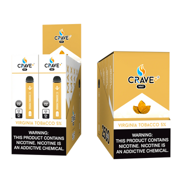 Crave Max 2500 - Disposable Vape with 2500 Puffs