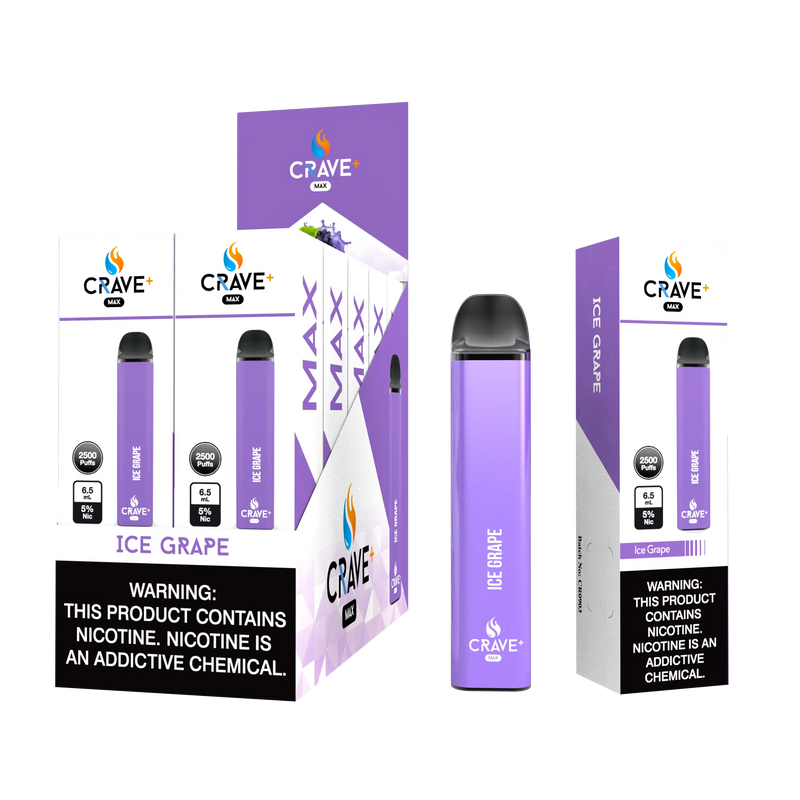 crave max, crave vape, buy crave max, crave max for sale, crave max flavors, crave flavors vape, buy crave vape online, crave max gvr, crave 2500 puffs, crave iced grape, crave max iced grape, crave ice grape, crave max ice grape, crave max grape, crave grape flavor, crave max grape ice, crave max disposable 2500 puffs,  crave max bulk, crave disposable bulk
