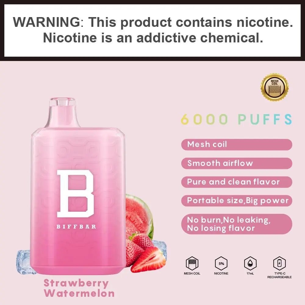 biff bar, biff bar vape, biff bar flavors, biff bar 6000, biff bar 6000 vape, 6000 puff vape biff, biff bar deal, biff bar bulk, buy biff bar bulk, buy biff bar, buy biff bar flavor, biff bar strawberry, biff bar strawberry watermelon, strawberry watermelon biff bar, strawberry biff bar, biff bar watermelon, biff bar strawberry vape