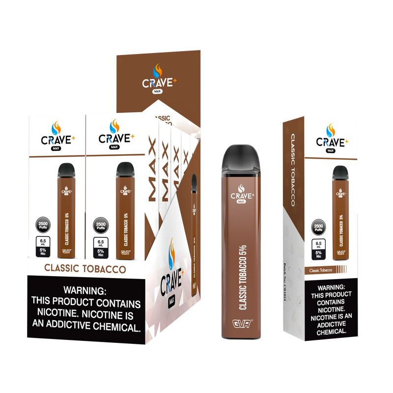 crave max, crave vape, buy crave max, crave max for sale, crave max flavors, crave flavors vape, buy crave vape online, crave max gvr, crave 2500 puffs, crave clear, crave max clear, crave clear 3%, crave clear 5%, crave max 3%, crave max 5%, crave max classic tobacco, classic tobacco crave max, tobacco crave max, classic tobacco 3% vape, classic tobacco crave max, crave max disposable