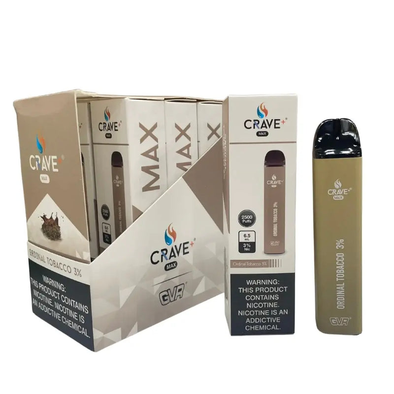 Crave Max Vape - 2500 Puffs (BOX DEAL) Crave